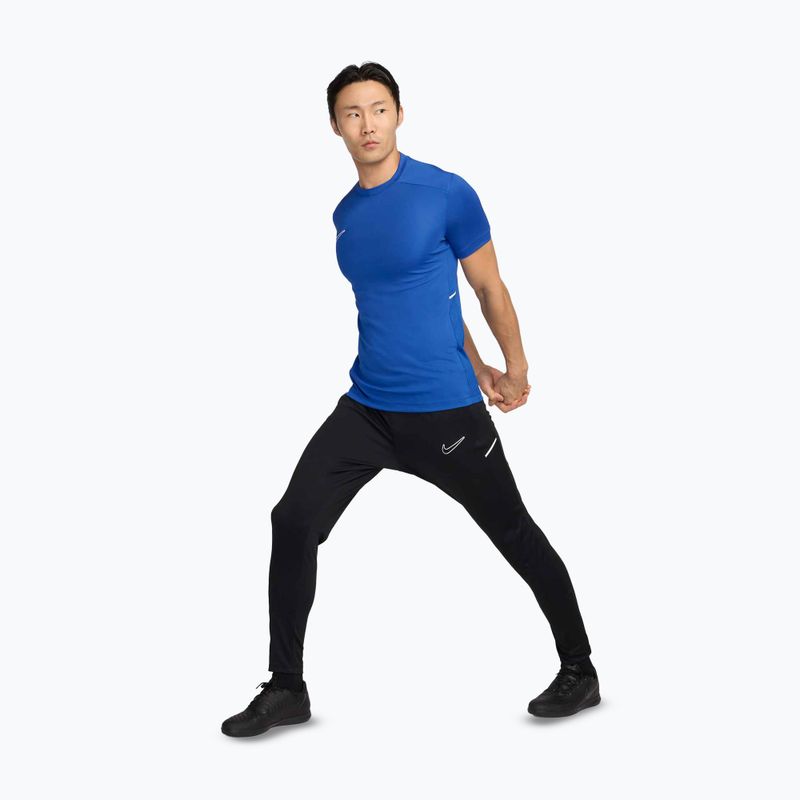 Tricou de fotbal pentru bărbați Nike Academy Dri-Fit game royal/game royal/white/white 2