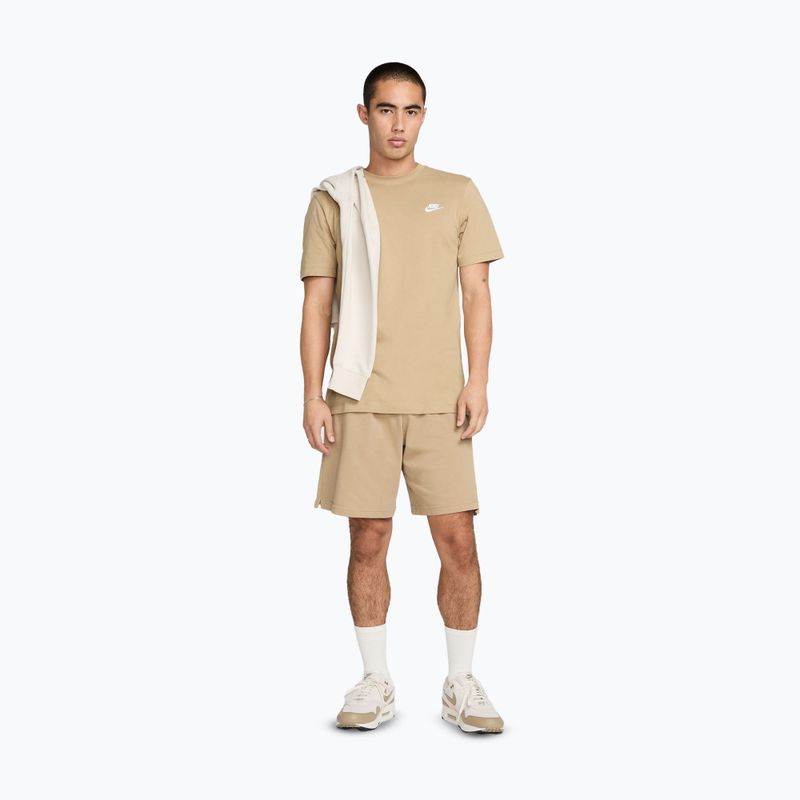 Tricou pentru bărbați Nike Sportswear Club parachute beige 2
