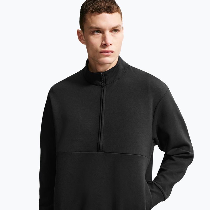 Bluză de antrenament pentru bărbați Nike 24.7 ImpossiblySoft Black/Dark Smoke Grey 3