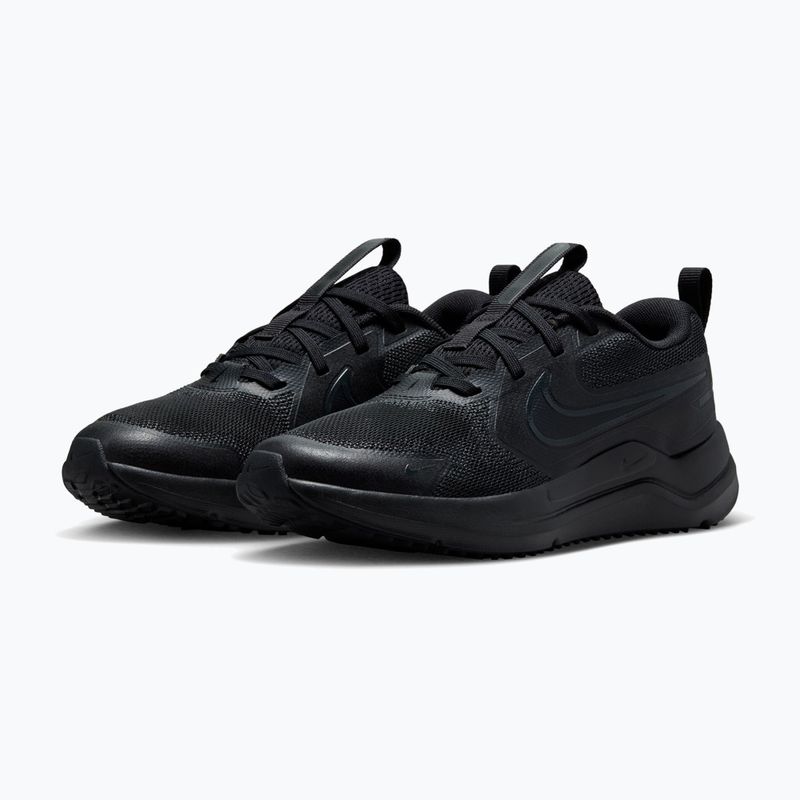 Încălțăminte de alergare pentru juniori Nike Cosmic Runner black/black/anthracite 3