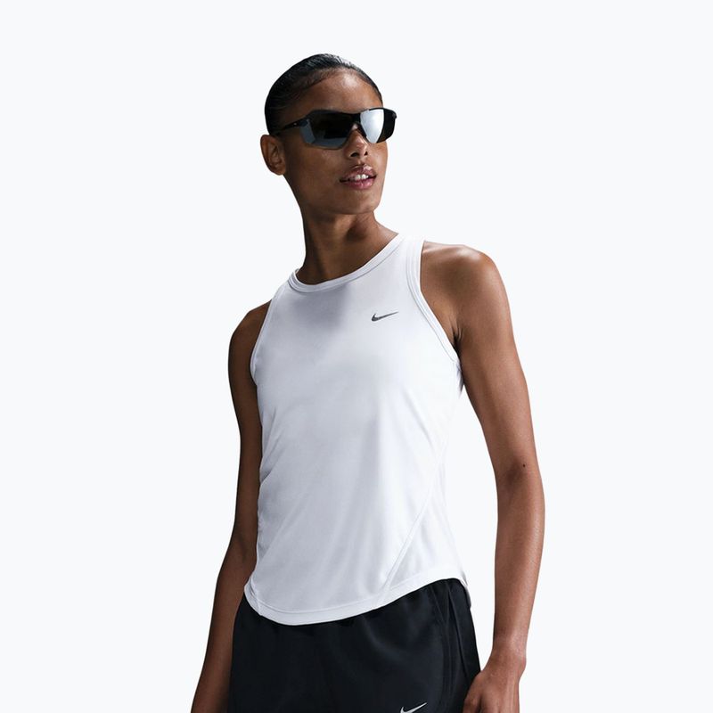 Tricou de alergare pentru femei Nike Tempo Dri-Fit Tank Top white