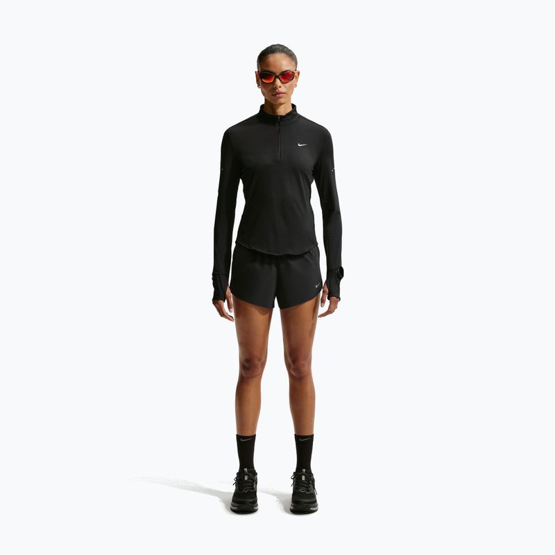 Bluză pentru femei de alergare Nike Swift Dri-FIT UV 1/4-Zip black 2