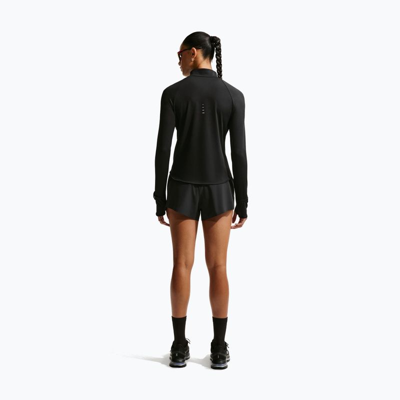 Bluză pentru femei de alergare Nike Swift Dri-FIT UV 1/4-Zip black 3
