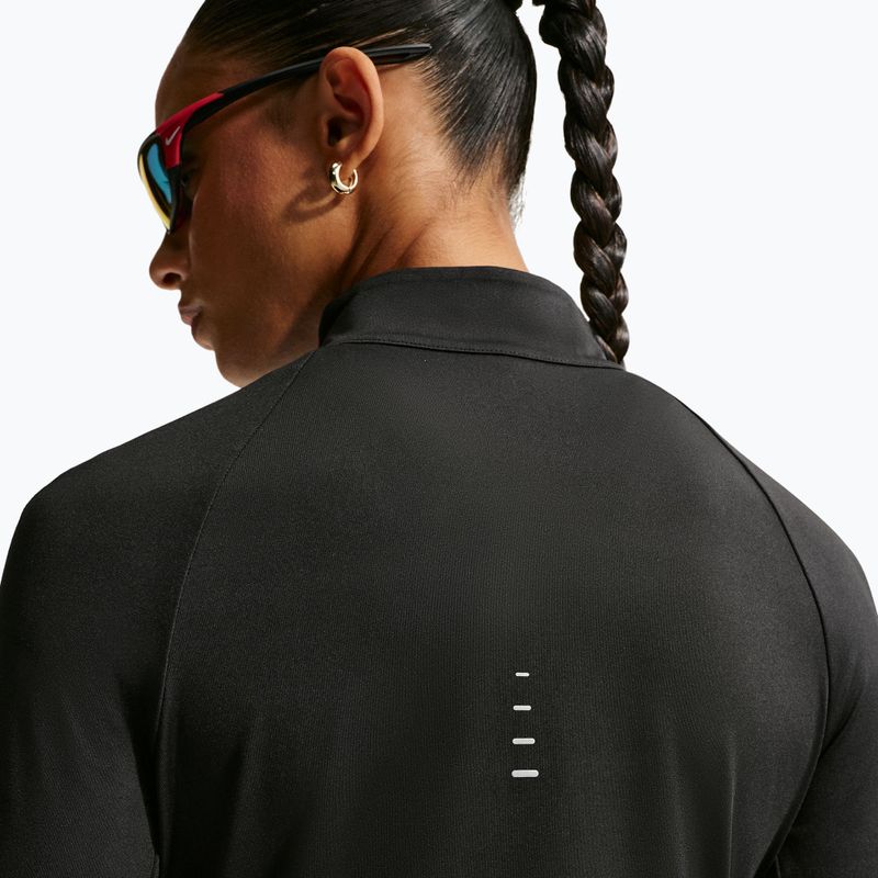 Bluză pentru femei de alergare Nike Swift Dri-FIT UV 1/4-Zip black 5