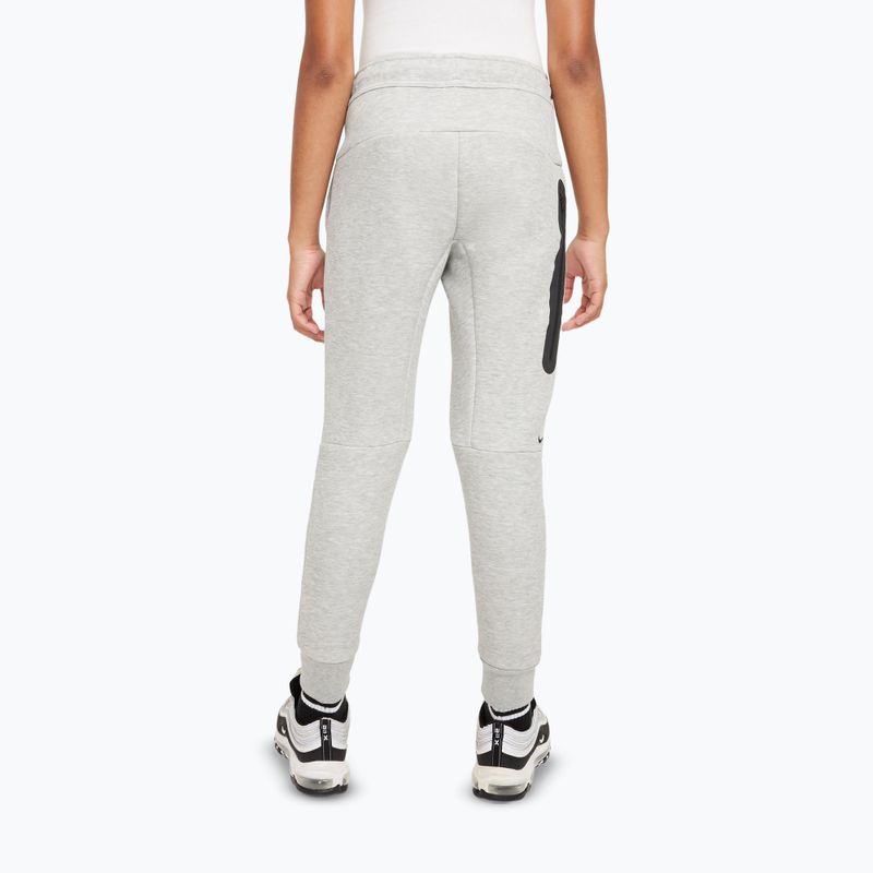 Pantaloni pentru copii Nike Sportswear Tech Fleece dark grey heather/black/black 3