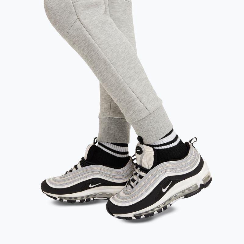 Pantaloni pentru copii Nike Sportswear Tech Fleece dark grey heather/black/black 6