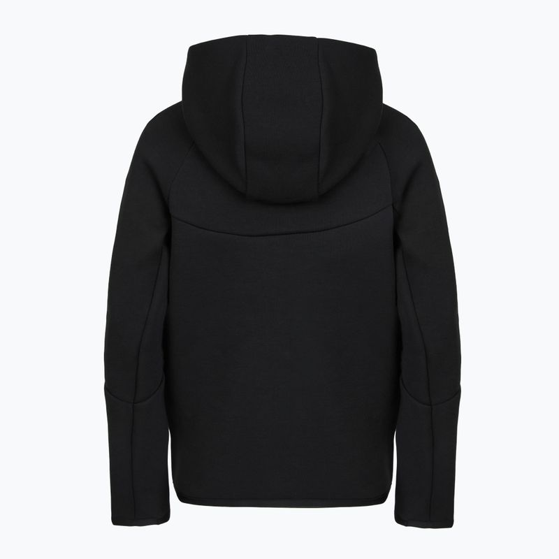 Bluză pentru copii Nike Sportswear Tech Fleece Full Zip black/black/black 8