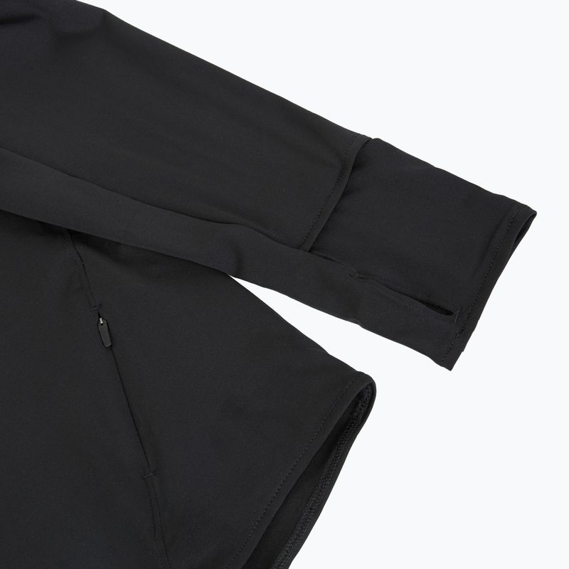 Longsleeve de alergare pentru femei Nike Swift Dri-FIT UV 1/4-Zip Plus Size black 9