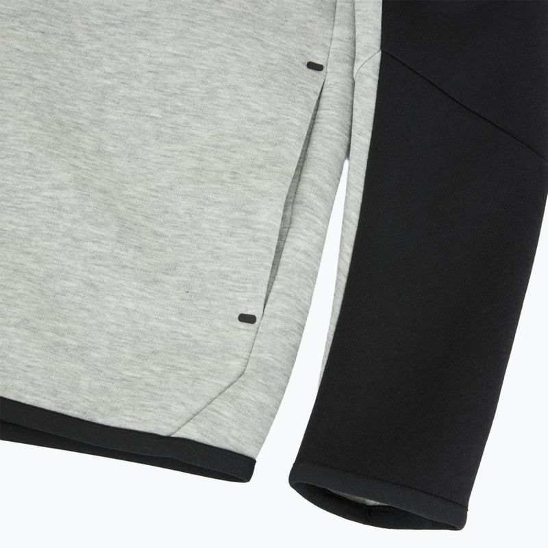Bluză pentru copii Nike Sportswear Tech Fleece Full-Zip dark grey heather/black/black/black 8