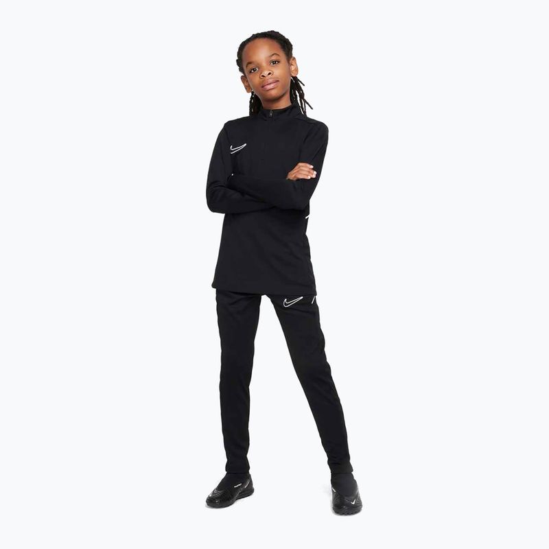 Pantaloni pentru copii Nike Academy Dri-Fit Jr black/black/white 2