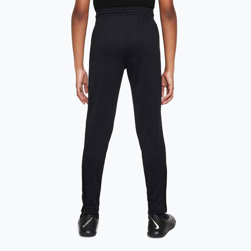 Pantaloni pentru copii Nike Academy Dri-Fit Jr black/black/white 3