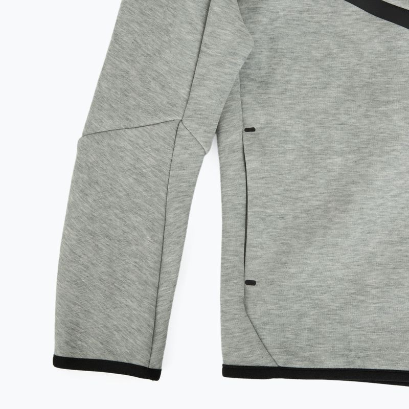 Hanorac pentru copii Nike Sportswear Tech Fleece Full-Zip dark grey heather/black/black 13