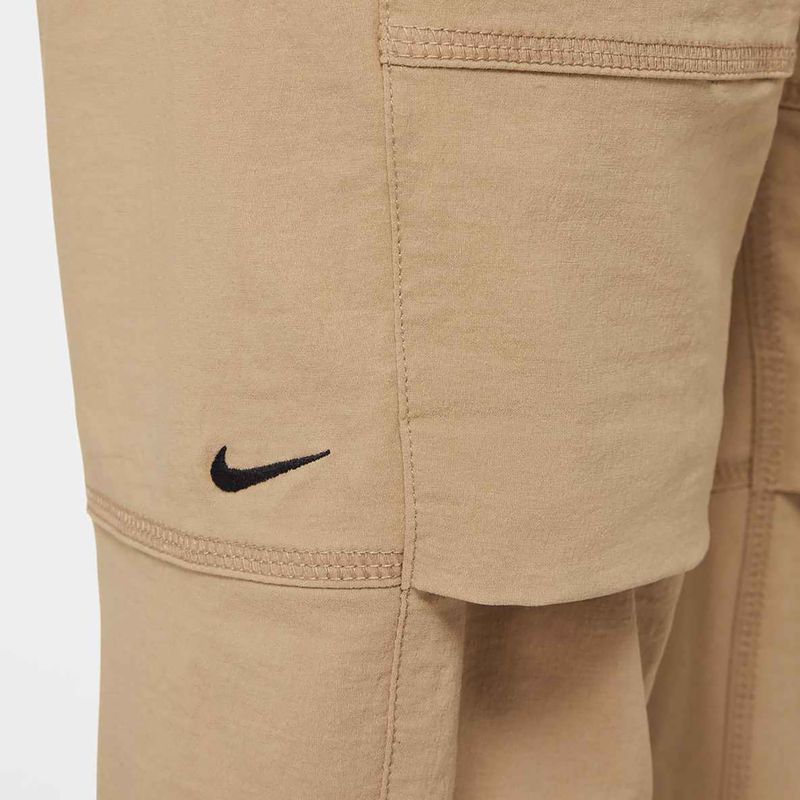 Pantaloni pentru copii Nike Tech Woven parachute beige/black 8