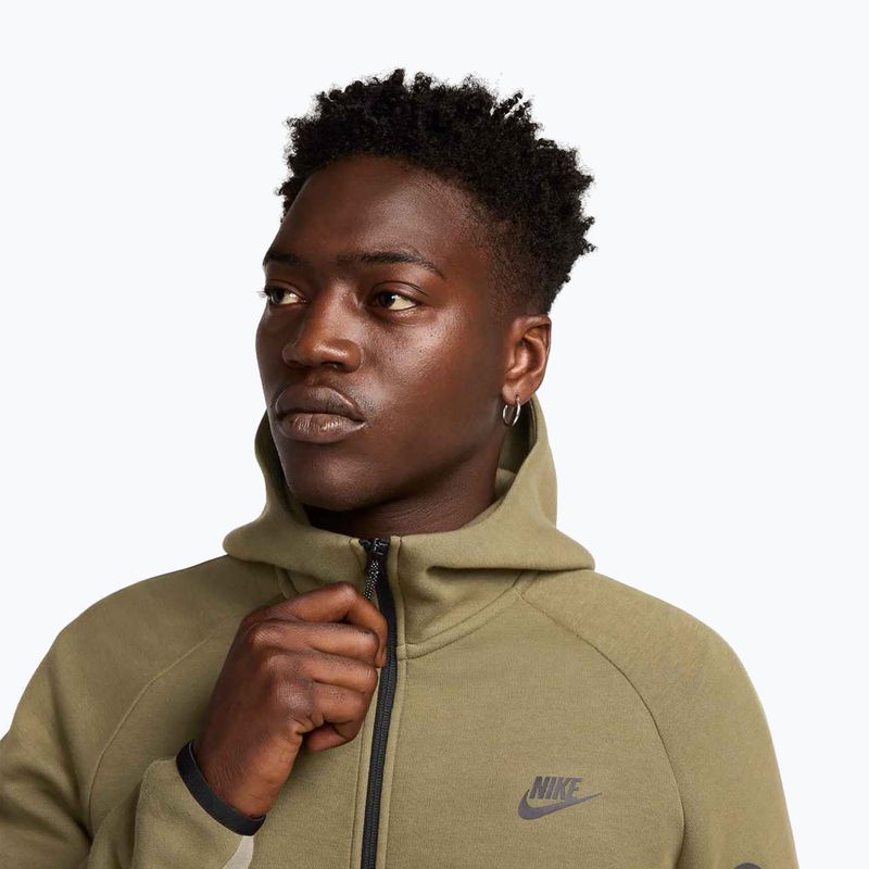 Bluză pentru bărbați Nike Tech Windrunner Full Zip medium olive/light army/black 4