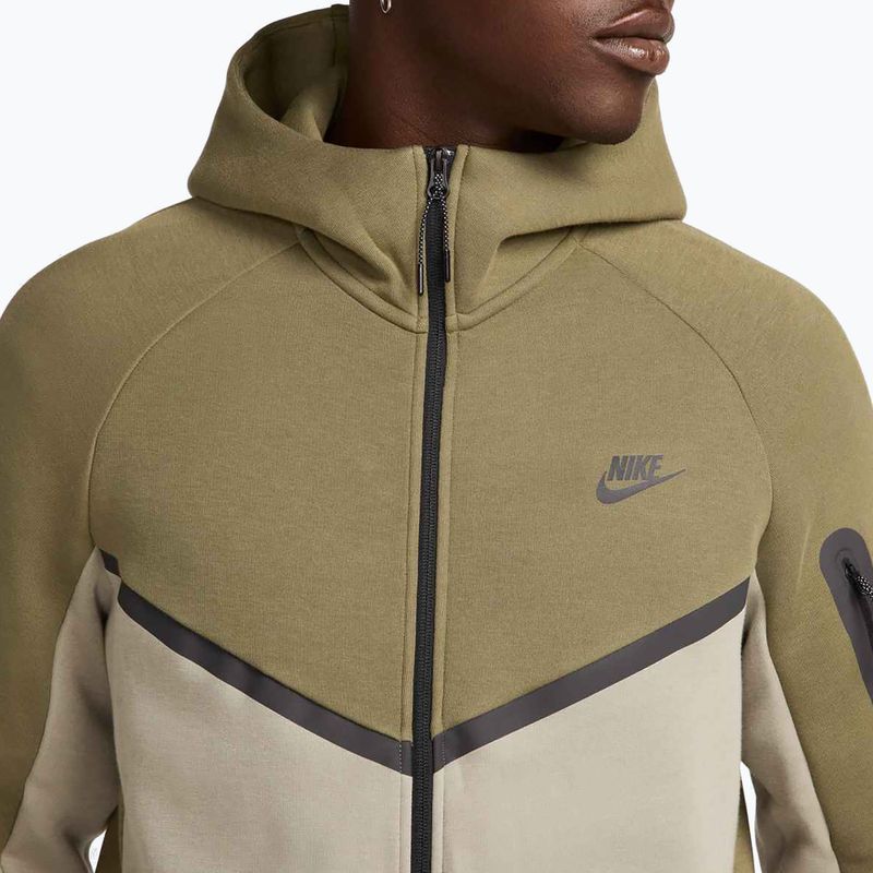 Bluză pentru bărbați Nike Tech Windrunner Full Zip medium olive/light army/black 6