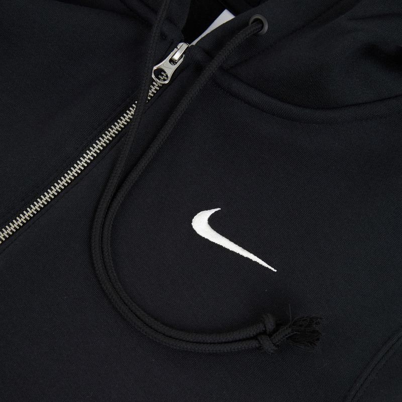 Bluză pentru femei Nike Sportswear Phoenix Fleece Full Zip black/sail 9