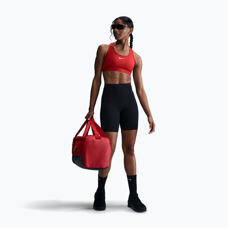 Pantaloni scurți de antrenament pentru femei Nike Universa High Waisted Biker 8" black/anthracite/dark smoke grey 2