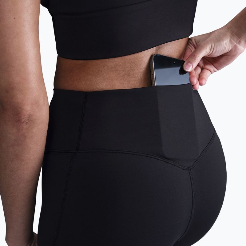 Colanți de antrenament pentru femei Nike Universa High-Waisted 7/8 black/anthracite/dark smoke grey 7