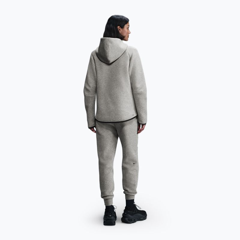 Bluză pentru femei Nike Sportswear Tech Fleece Windrunner dark grey heather/black 3