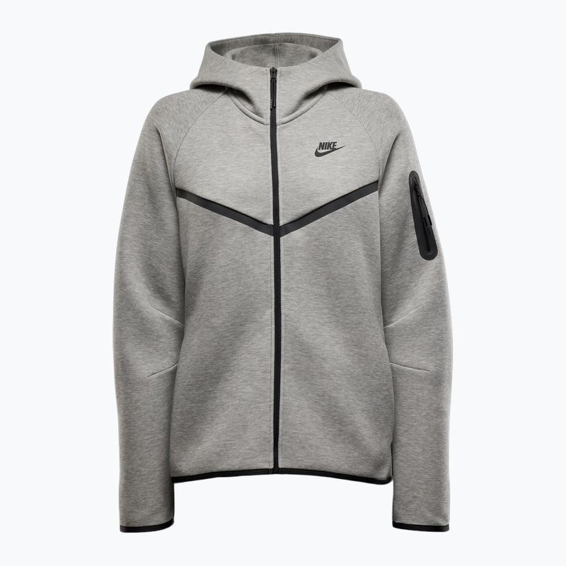 Bluză pentru femei Nike Sportswear Tech Fleece Windrunner dark grey heather/black 6