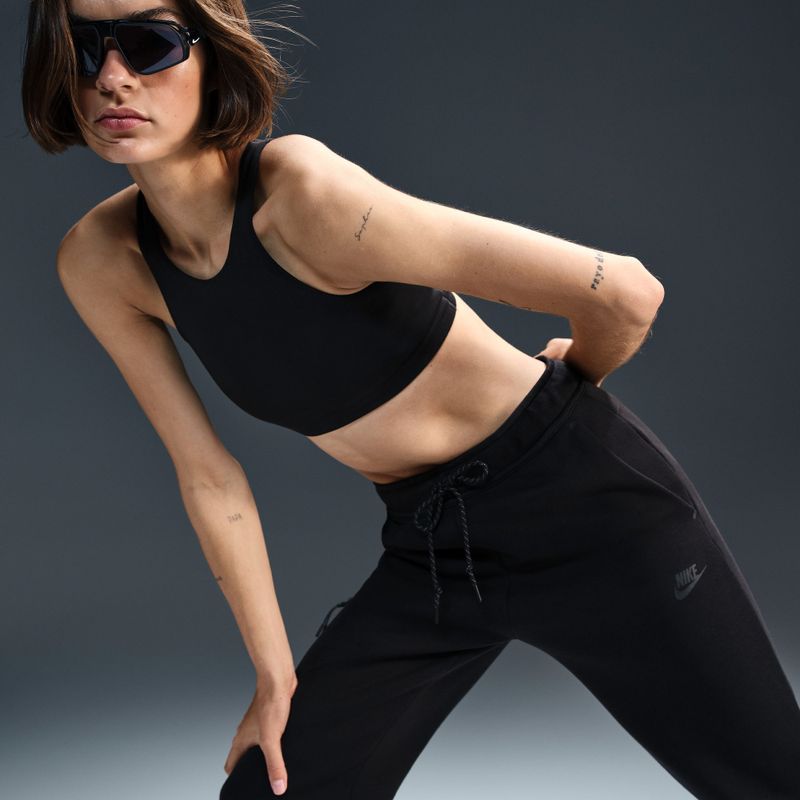 Pantaloni pentru femei Nike Sportswear Tech Fleece Mid-Rise black/black 5