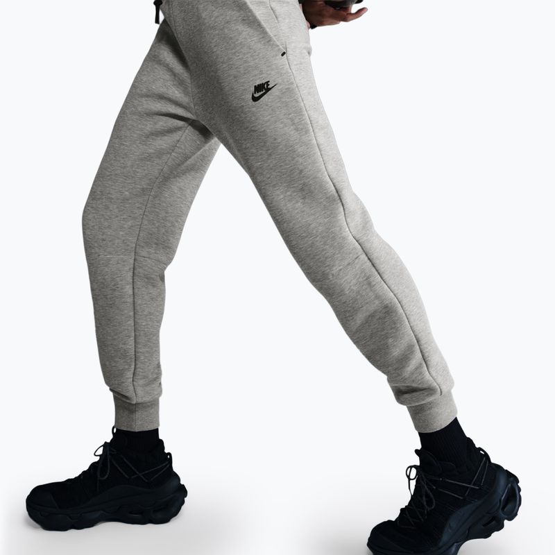 Pantaloni pentru femei Nike Sportswear Tech Fleece Mid-Rise dark grey heather/black 5