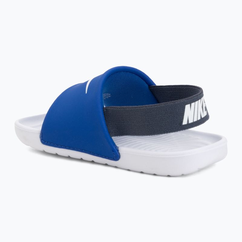 Șlapi pentru copii Nike Coffee game royal/thunder blue/white/white 3