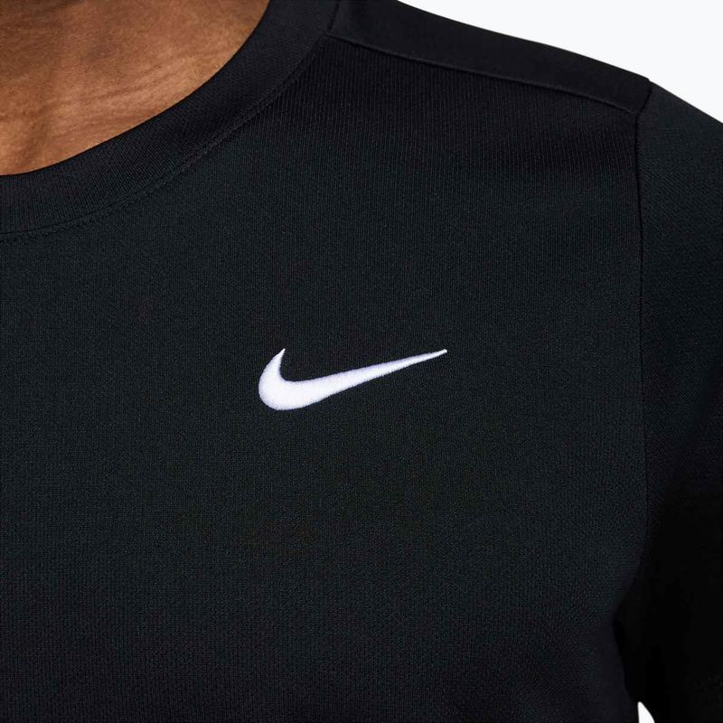 Tricou de tenis pentru bărbați Nike Court Dri-Fit Victory negru/alb 5