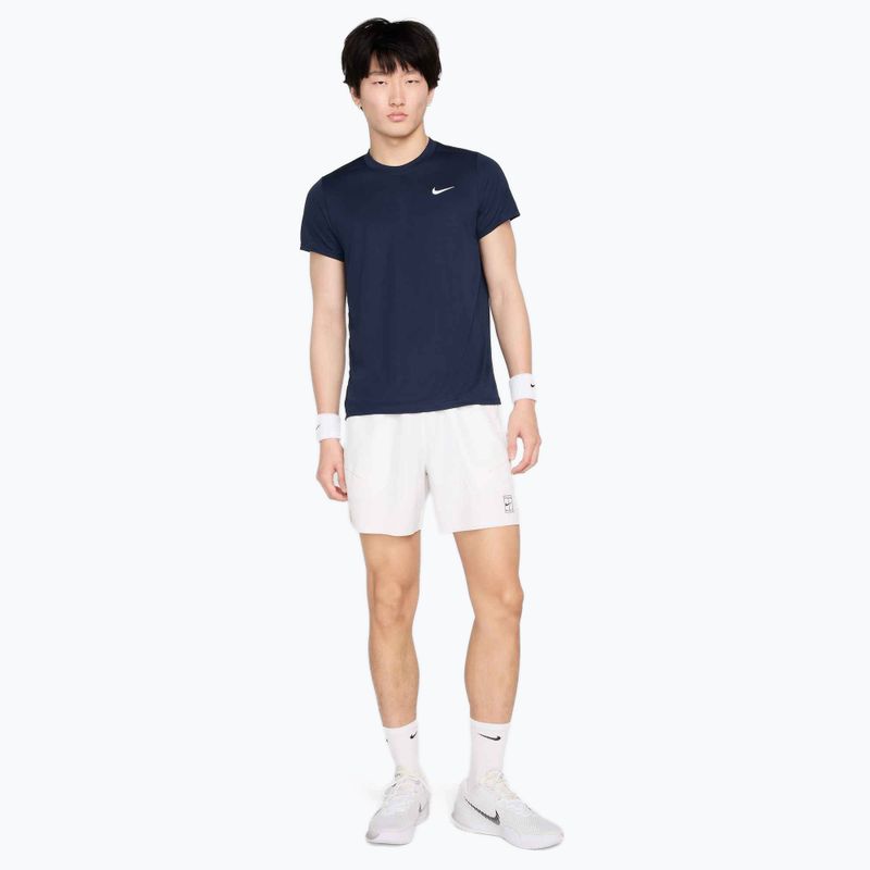 Tricou de tenis pentru bărbați Nike Court Dri-Fit Victory obsidian / white 2