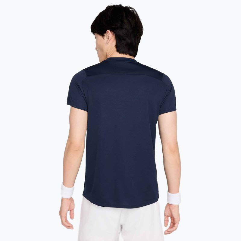 Tricou de tenis pentru bărbați Nike Court Dri-Fit Victory obsidian / white 3