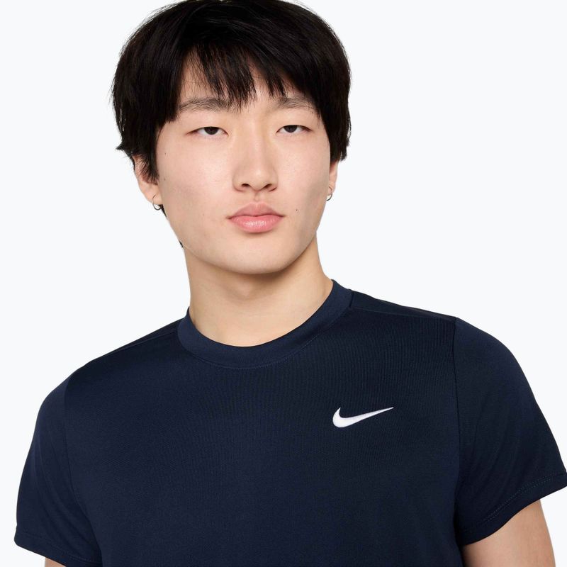 Tricou de tenis pentru bărbați Nike Court Dri-Fit Victory obsidian / white 4