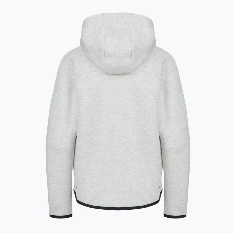 Bluză pentru copii Nike Sportswear Tech Fleece light grey/heather/black/black 2