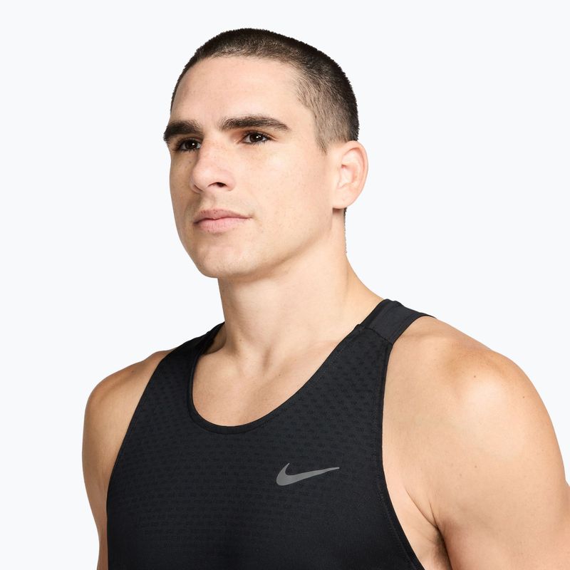 Tricou de alergare pentru bărbați Nike Stride Dri-Fit ADV black 4