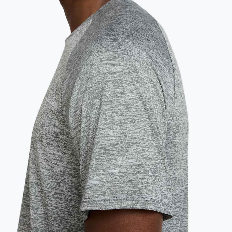Tricou de alergare pentru bărbați Nike Stride ADV smoke grey / heather 5