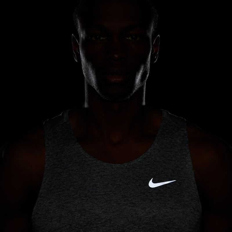 Tricou de alergare pentru bărbați Nike Stride Dri-Fit ADV smoke grey/heather 7