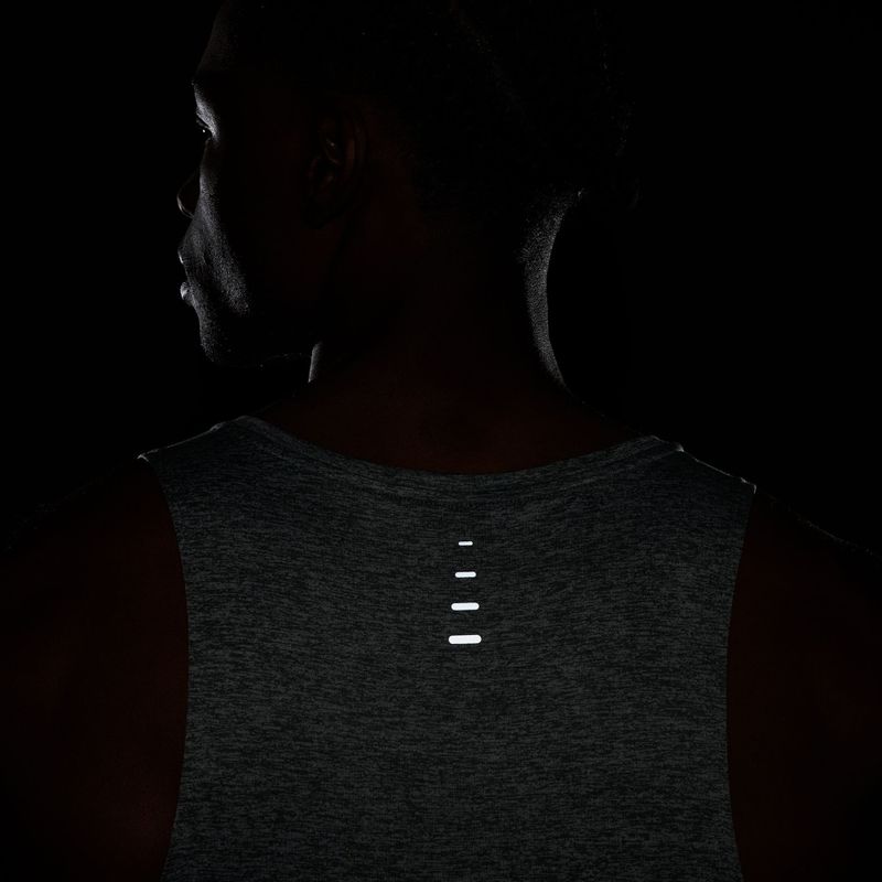 Tricou de alergare pentru bărbați Nike Stride Dri-Fit ADV smoke grey/heather 8