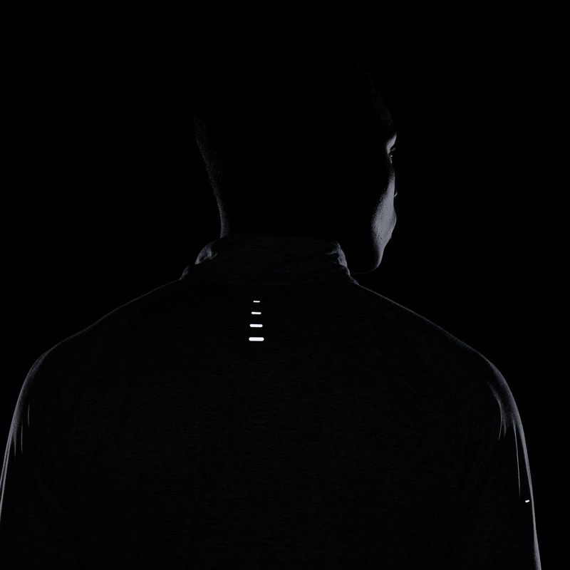 Bluză de alergare pentru bărbați Nike Stride 1/4 Zip Dri-Fit smoke grey/heather 11