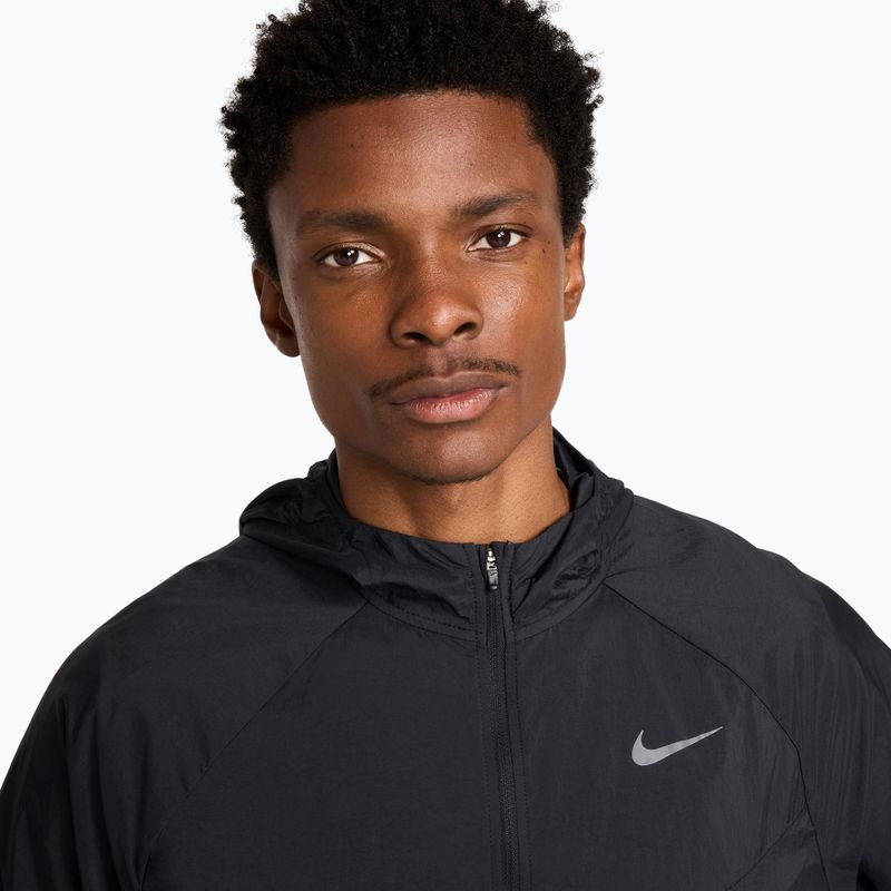 Geacă de alergare pentru bărbați Nike Stride Repel UV black/black 5