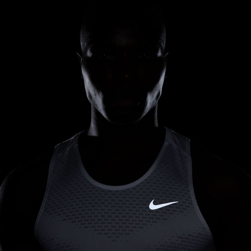 Tricou de alergare pentru bărbați Nike Stride white 7