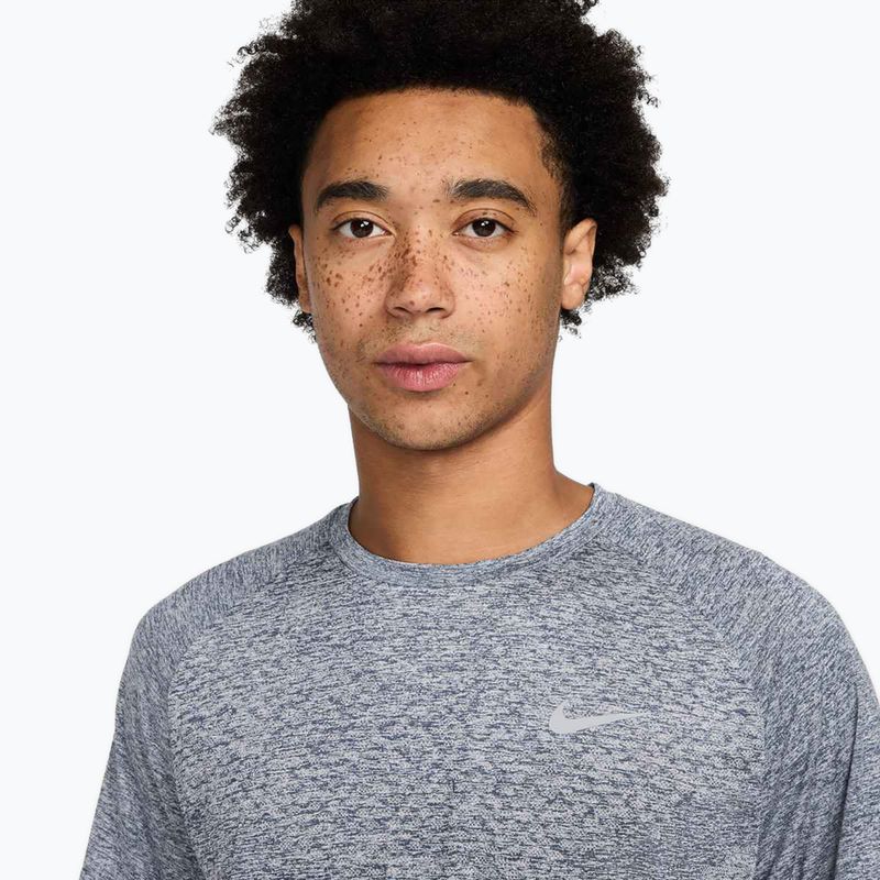 Tricou de alergare pentru bărbați Nike Stride ADV thunder blue / heather 4