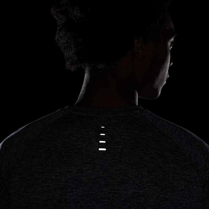 Tricou de alergare pentru bărbați Nike Stride ADV thunder blue / heather 10