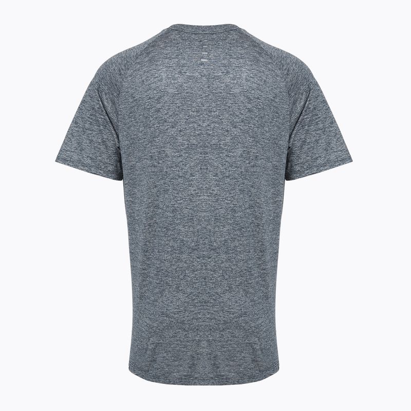 Tricou de alergare pentru bărbați Nike Stride ADV thunder blue / heather 12