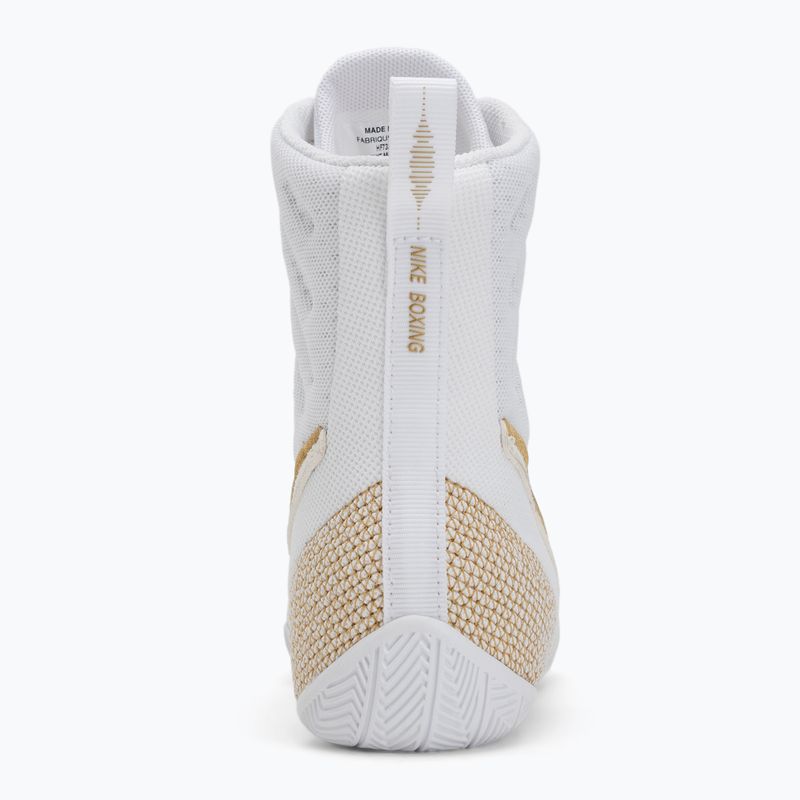 Încălțăminte de box Nike Machomai 3 white/metallic gold 6