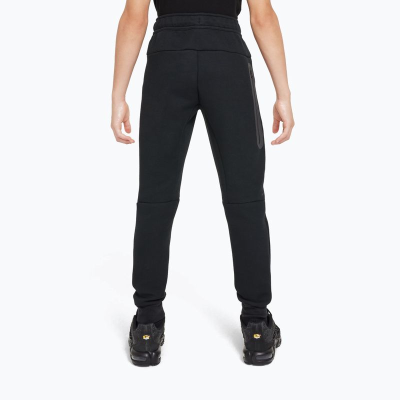 Pantaloni pentru copii Nike Sportswear Tech Fleece black/dark grey heather/black/black 2