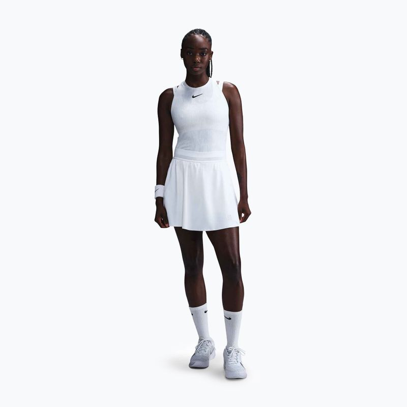 Fustă de tenis Nike Court Dri-Fit Ace Advantage white/white 2