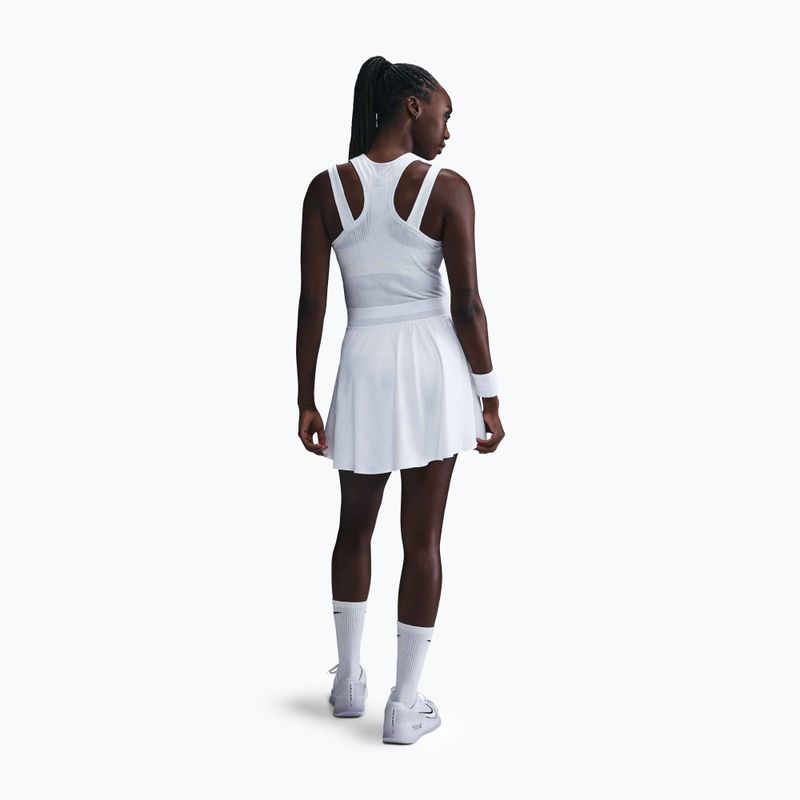 Fustă de tenis Nike Court Dri-Fit Ace Advantage white/white 3
