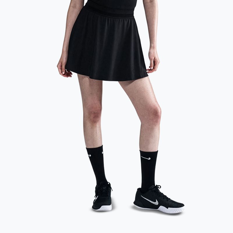 Fustă de tenis Nike Court Dri-Fit Ace Advantage black/black