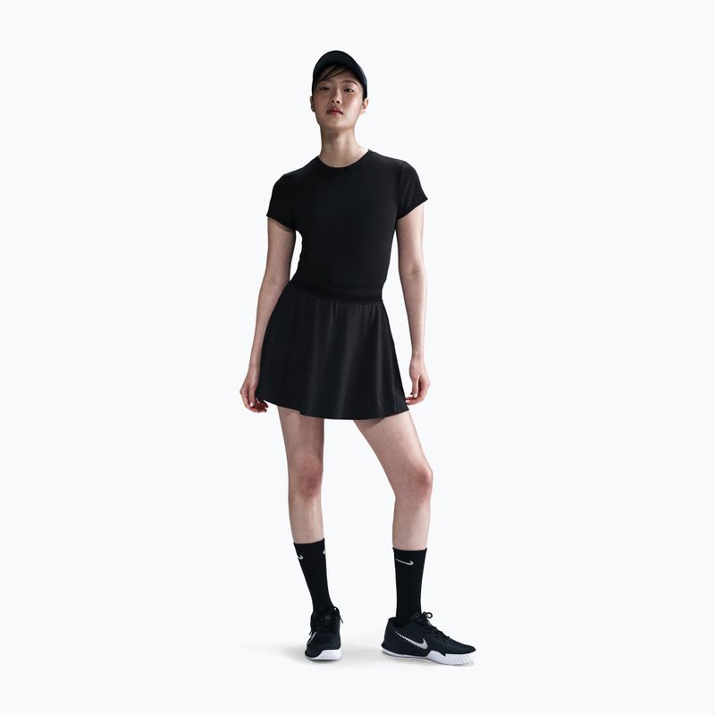 Fustă de tenis Nike Court Dri-Fit Ace Advantage black/black 2