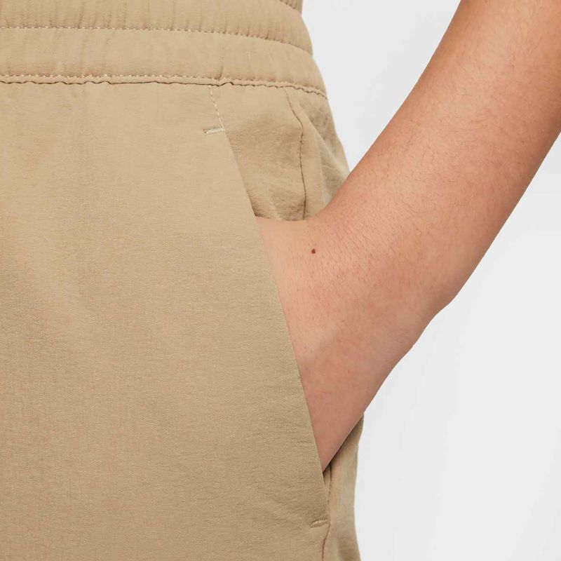 Pantaloni pentru copii Nike Sportswear City Utility parachute beige/black 4