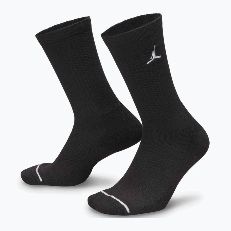 Șosete  Jordan Everyday Cushioned Crew 6 pairs black/white 4